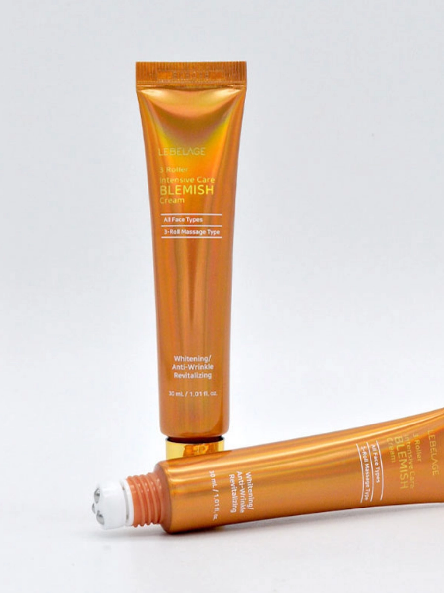 Lebelage 3 Roller Intensive Care Blemish Cream – 30mlً  كريم إزالة الشوائب – 30 مل