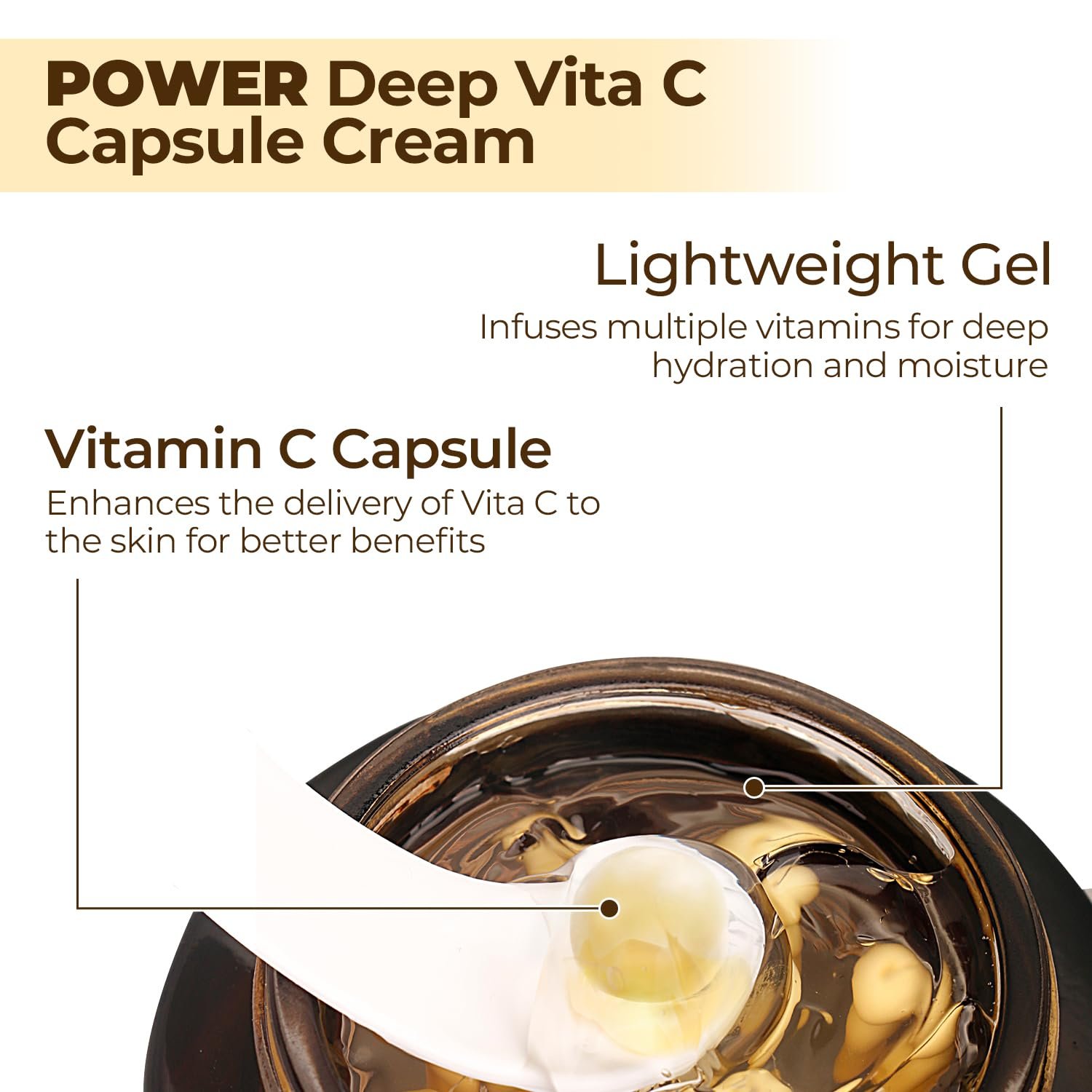 Medicube DEEP VITA C CAPSULE CREAM  كريم كبسولات الكولاجين بفيتامين C