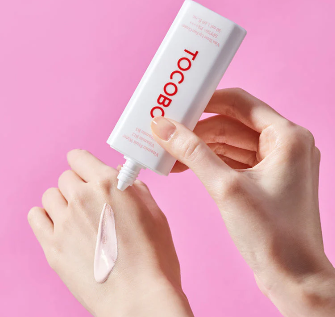 TOCOBO VITA TONE UP SUN CREAM SPF 50 PA++ – 50ML | توكوبو كريم واقي شمسي لاضاءة الوجه SPF50+ – 50 مل