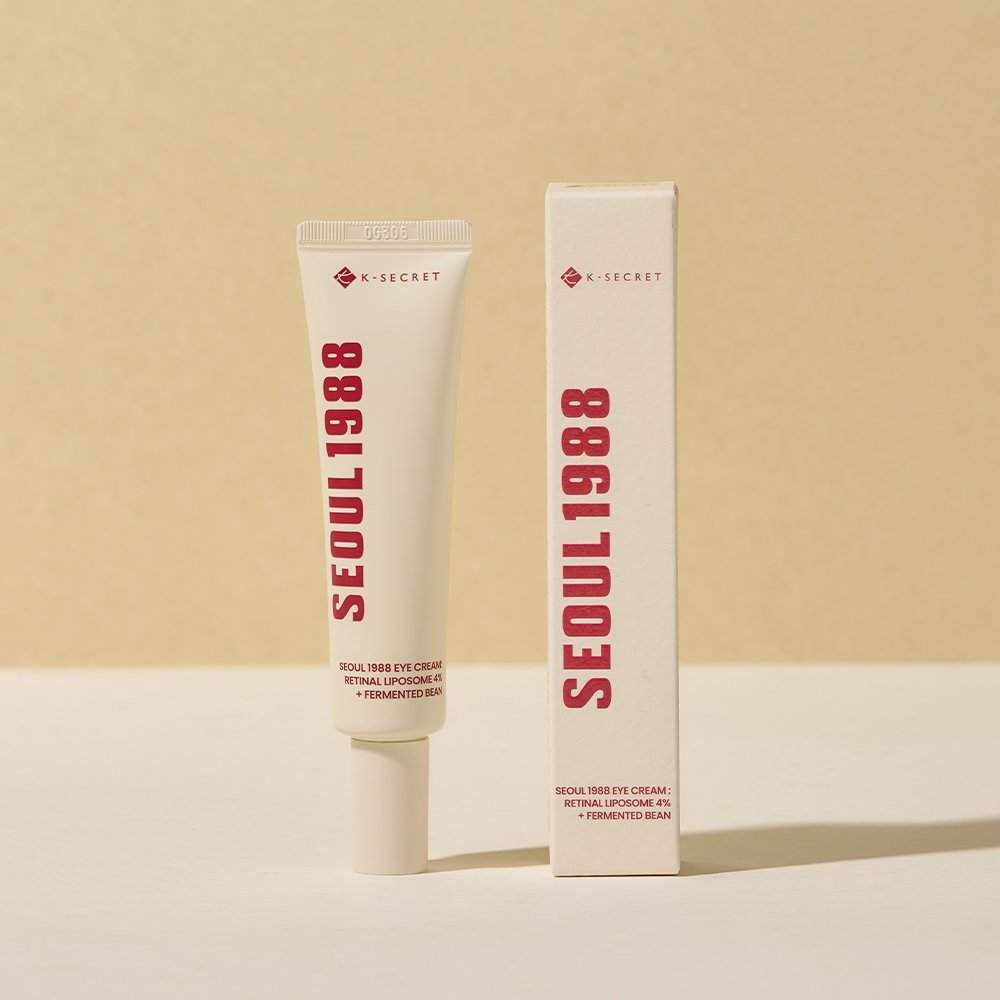كريم العناية بالعين ليبوسوم من كيه سيكرت K-SECRET SEOUL 1988 Eye Cream : Retinal Liposome 4% + Fermented Bea