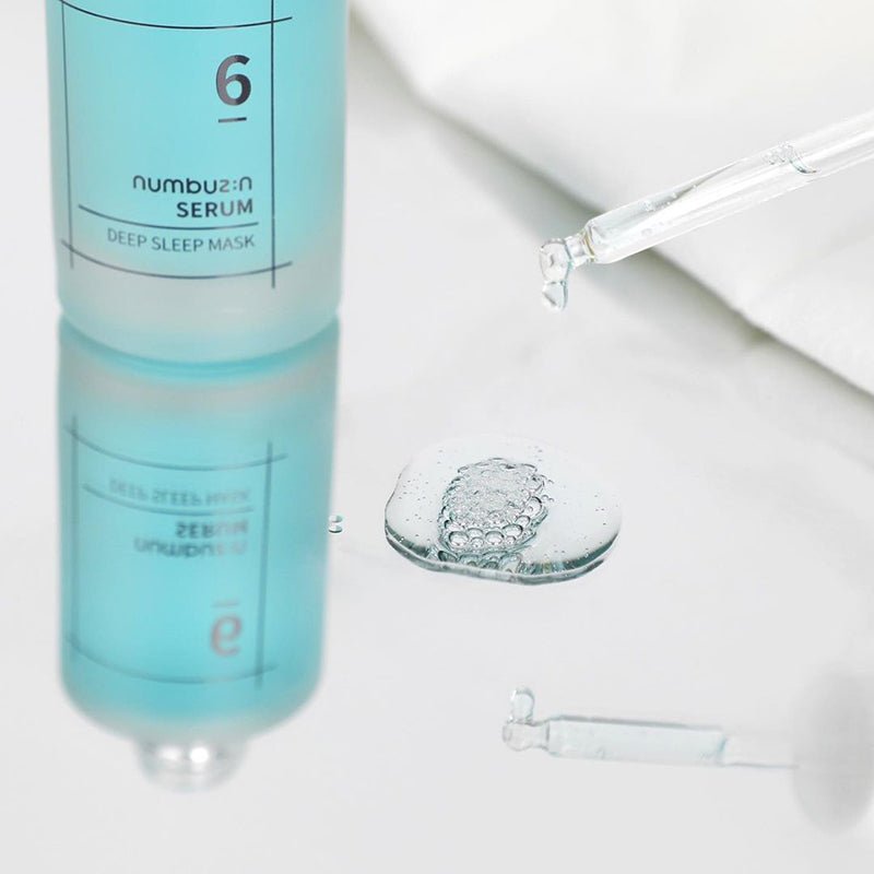 Numbuzin No. 6 Deep Sleep Mask Serum –  سيروم ماسك النوم للنضارة من نيمبوزين
