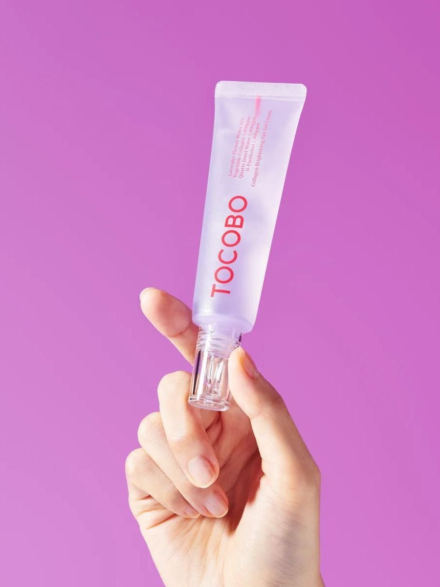 TOCOBO COLLAGEN BRIGHTENING EYE GEL CREAM كريم جل تفتيح منطقة العين بالكولاجين