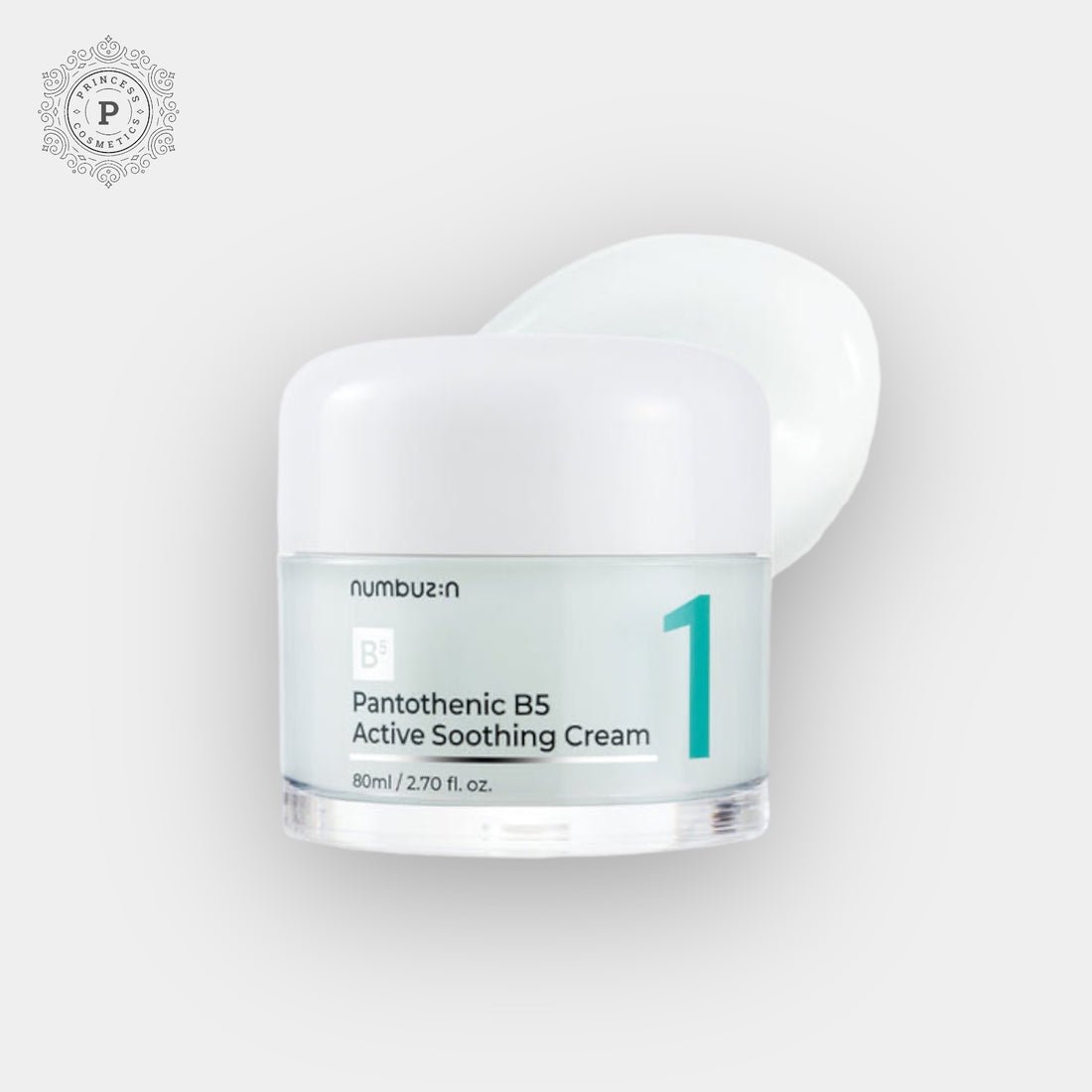 NUMBUZIN PANTOTHENIC B5 ACTIVE SOOTHING CREAM – 80ML | نمبوزين كريم مهدئ بالبانتينول – 80 مل