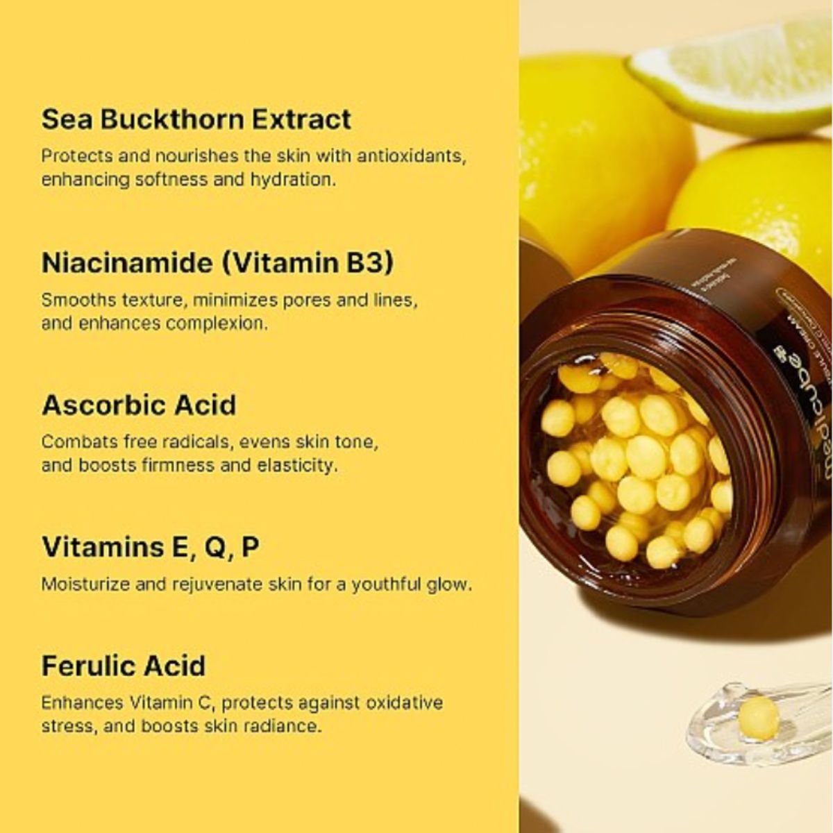 Medicube DEEP VITA C CAPSULE CREAM  كريم كبسولات الكولاجين بفيتامين C