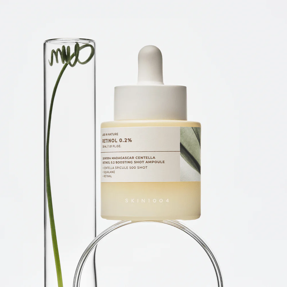 SKIN1004 Madagascar Centella Retinol 0.2 Boosting Shot Ampoule 30ml أمبول الريتينول 0.2% بتركيبة السنتيلا
