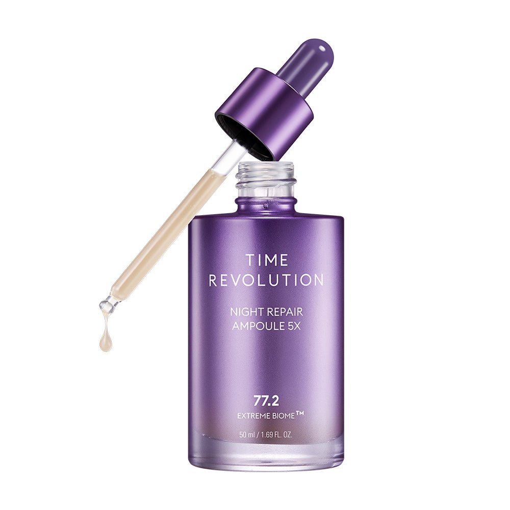 Missha Time Revolution Night Repair Ampoule 5X أمبولة الإصلاح الليلي تايم ريفولوشن من ميشا