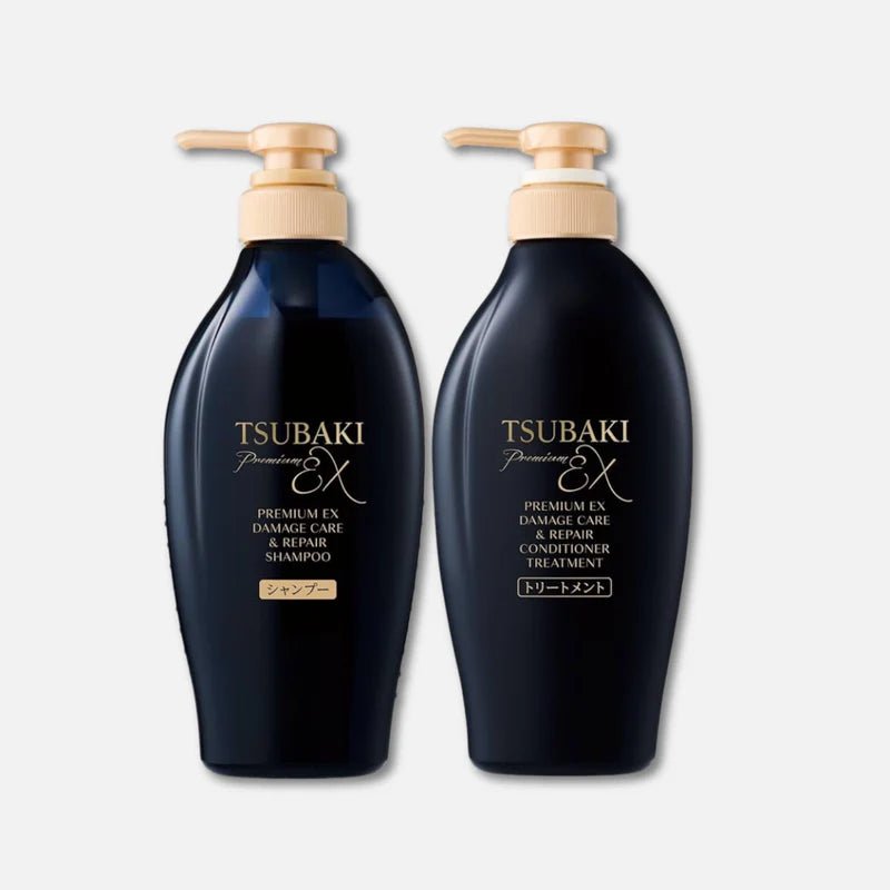 Shiseido Tsubaki Premium EX Damage Care & Repair Shampoo + Conditioner 450ml + 450ml