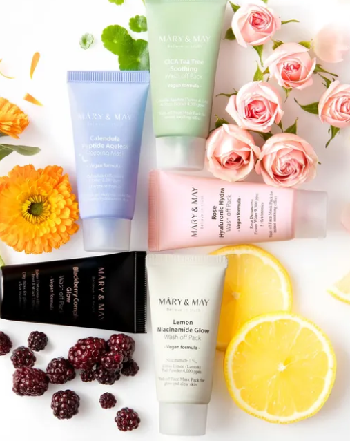 Mary&May Vegan Wash off Mask Mini Gift Set