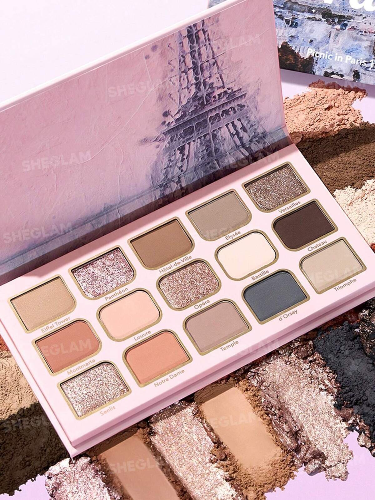 Sheglam Picnic In Paris 15-Pan Palette
