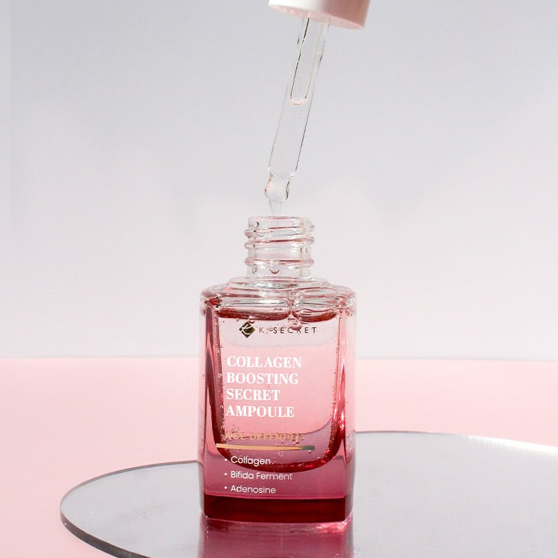 KSECRET – Collagen Boosting Secret Ampoule – 30ml أمبولة سرية لتعزيز الكولاجين من كيه سيكريت 30 مل