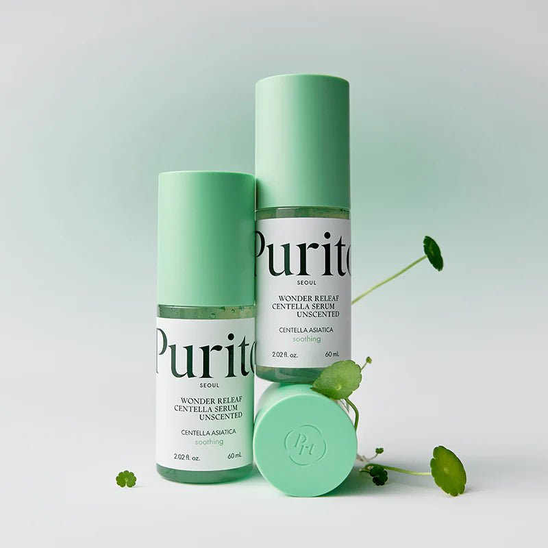 Purito Wonder Releaf Centella Serum Unscented 60 ml – سيروم السنتيلا الغير معطر من بيوريتو 60 مل