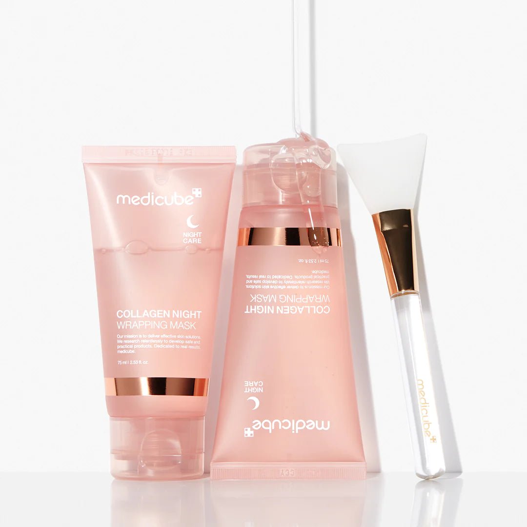 Medicube Collagen Night Wrapping Mask قناع التغليف الليلي بالكولاجين من ميديكيوب