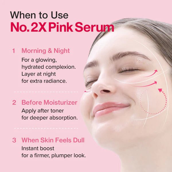 NUMBUZIN ROSE PDRN COLLAGEN 2X PLUMPING SERUM 30ML