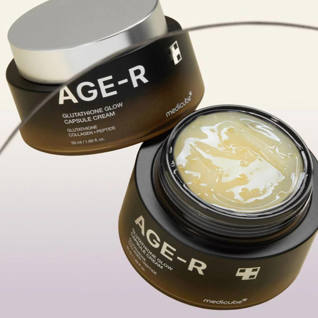 MEDICUBE AGE-R GLUTATHIONE GLOW CAPSULE CREAM 50ML كريم كبسولة ميديكوب AGE-R الجلوتاثيون 50 مل