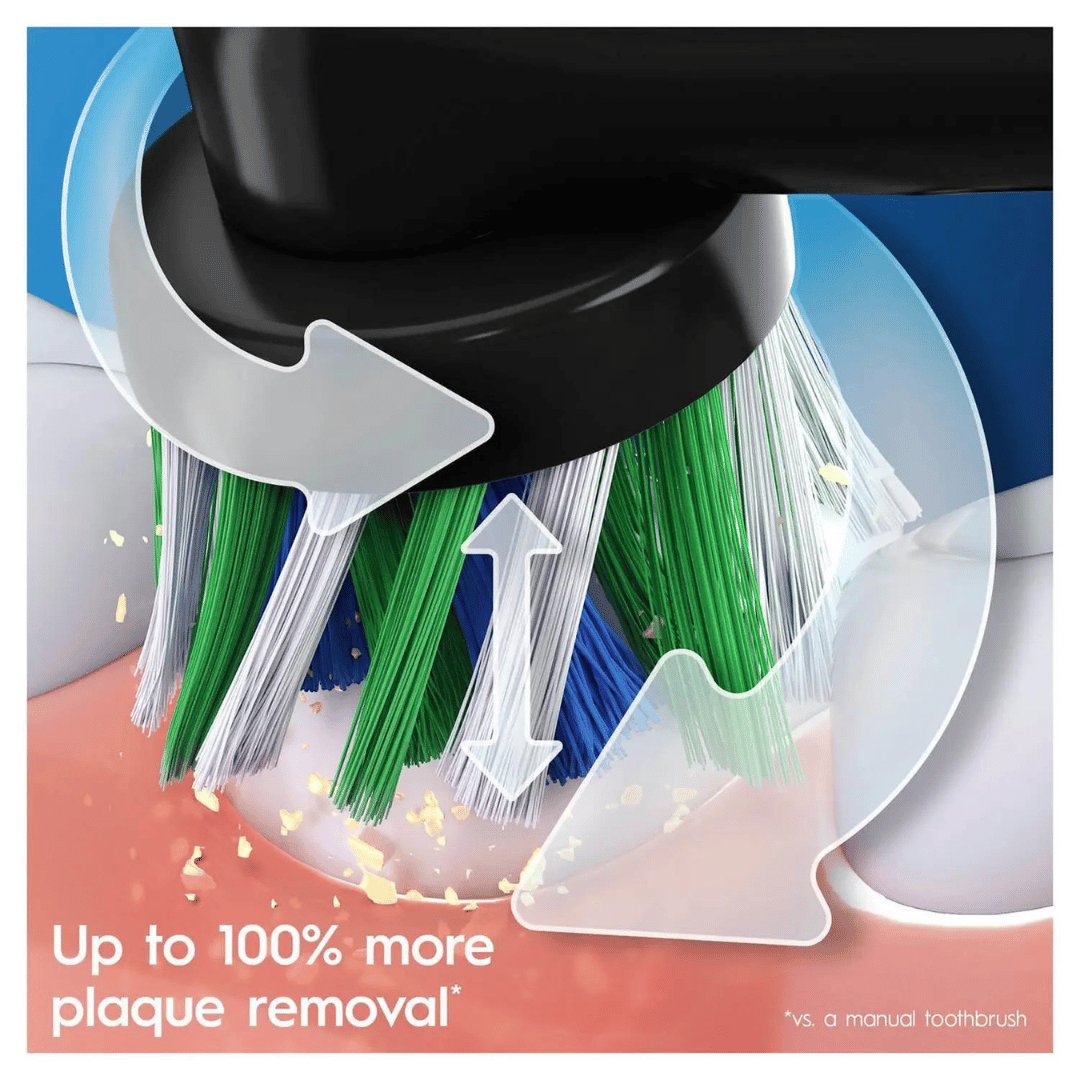 Oral-B Pro 3 – 3000 – Black Electric Toothbrush