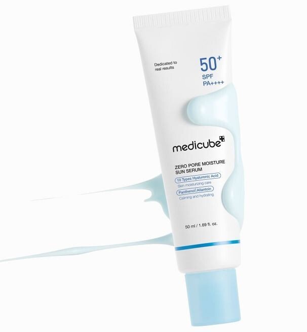 medicube Zero Pore Moisture Sun Serum 50ml سيروم واقي من الشمس من ميديكوب
