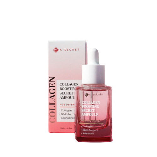 KSECRET – Collagen Boosting Secret Ampoule – 30ml أمبولة سرية لتعزيز الكولاجين من كيه سيكريت 30 مل