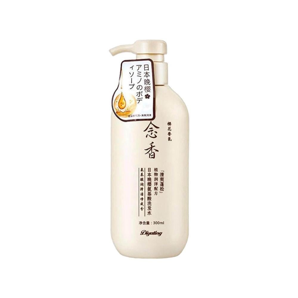 Diyating Sakura Japanese Shampoo – 300ml شامبو ساكورا الياباني لنمو الشعر ومنع تساقط الشعر وازالة القشرة – 300 مل