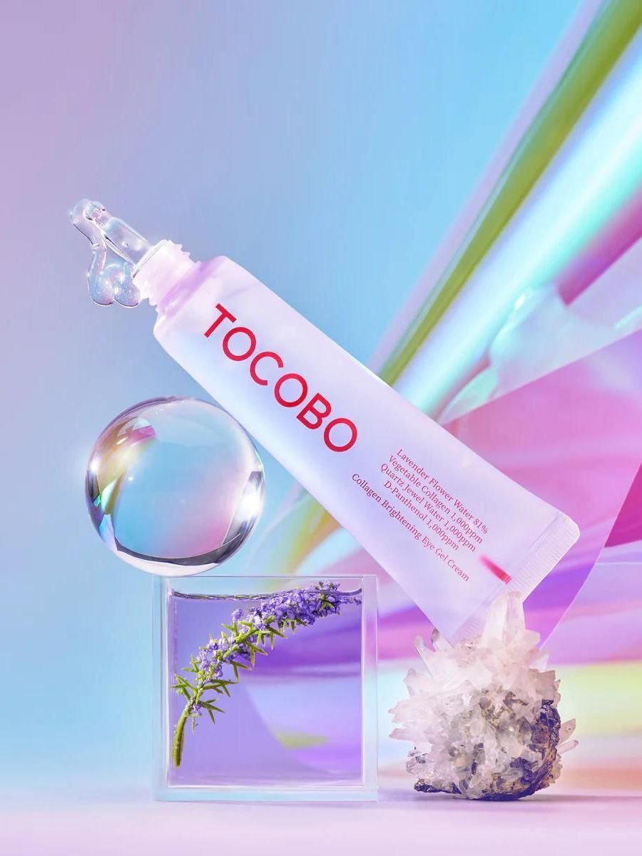 TOCOBO COLLAGEN BRIGHTENING EYE GEL CREAM كريم جل تفتيح منطقة العين بالكولاجين