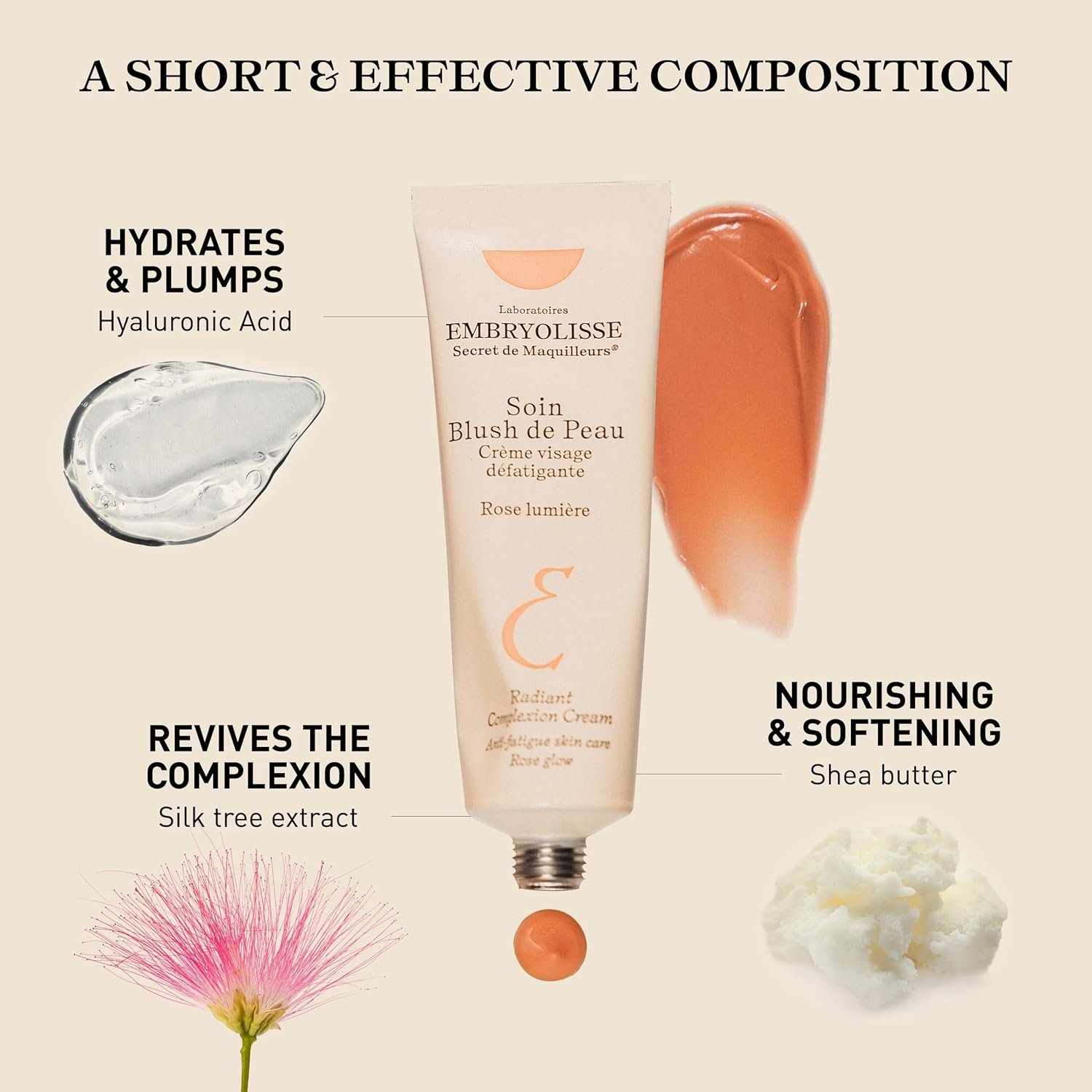 Embryolisse Soin Blush de Peau Rose كريم البشرة المشرق من أمبريوليس