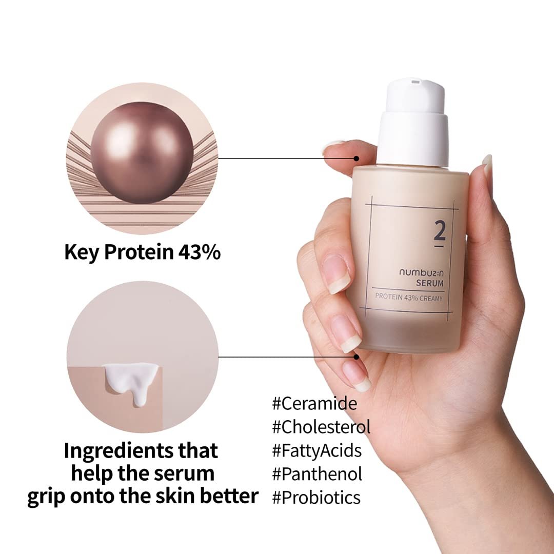 Numbuzin No.2 serum Protein 43% Creamy سيروم بروتين 43% كريمي من نيمبوزين