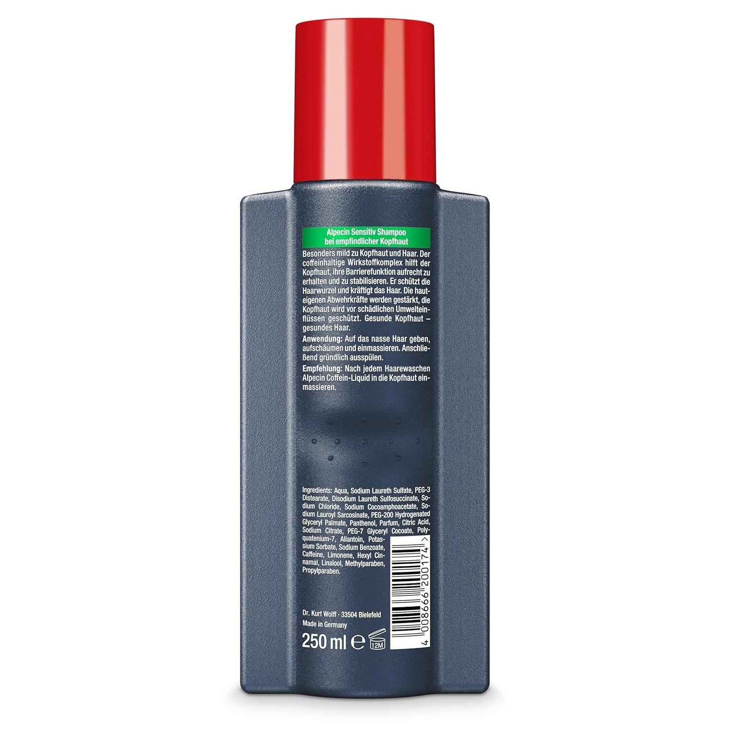 Alpecin pH Sensitive S1 Caffeine shampoo شامبو ألبيسين بي اتش سينسيتيف إس 1 بالكافيين