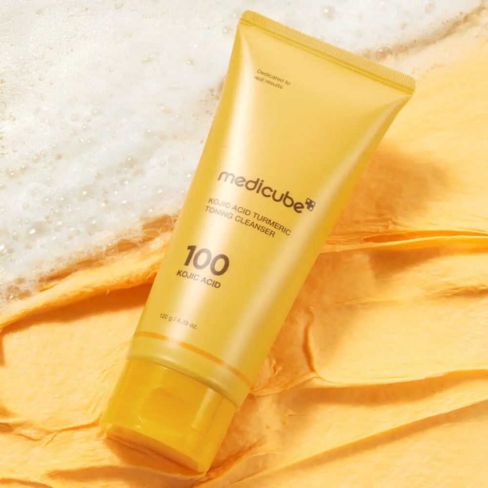 Medicube KOJIC ACID TURMERIC TONING CLEANSER 120 g منظف ميديكوب بالكوجيك أسيد والكركم