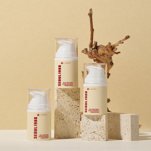 KSECRET SEOUL 1988 Cream : Retinal Liposome 1% + Fermented Rice سيول 1988 كريم: ليبوسوم شبكي 1% + أرز مخمر