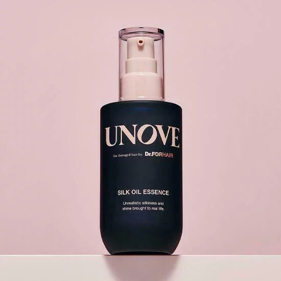 UNOVE Silk Oil Essence 70ml Tender Bloom سيروم مغذي مكثف للشعر التالف
