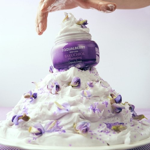 EQQUALBERRY Bakuchiol Plumping Capsule Cream 50ml