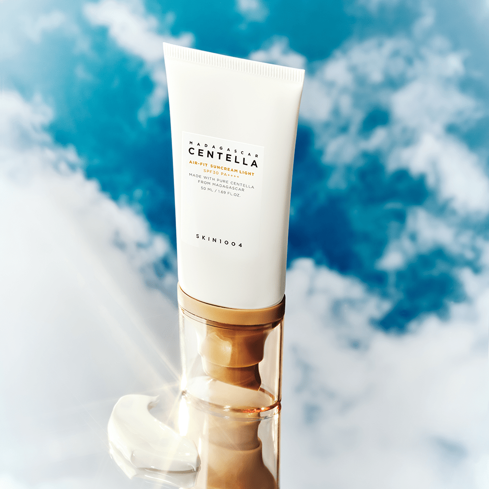 SKIN1004 Madagascar Centella Air-Fit Suncream Light واقي شمس بالسنتيلا لايت