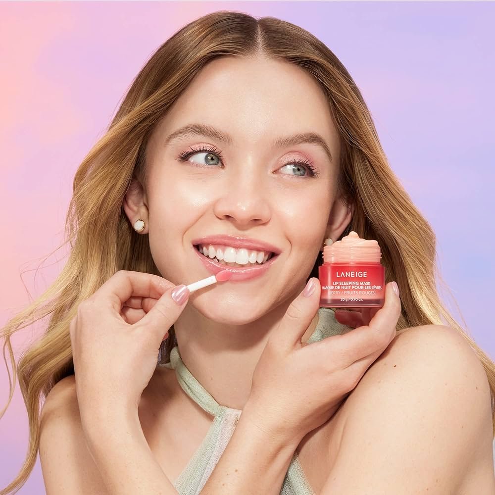 LANEIGE LIP SLEEPING MASK BERRY – 20G | لانيج ماسك النوم للشفاه بالتوت – 20 غرام