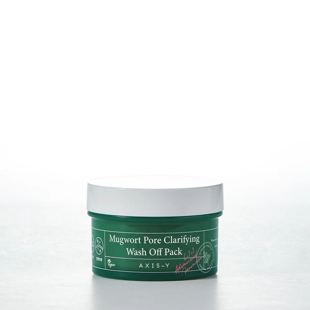 AXIS-Y Mugwort Pore Clarifying Wash Off pack  ماسك الماجورت لتنظيف المسام