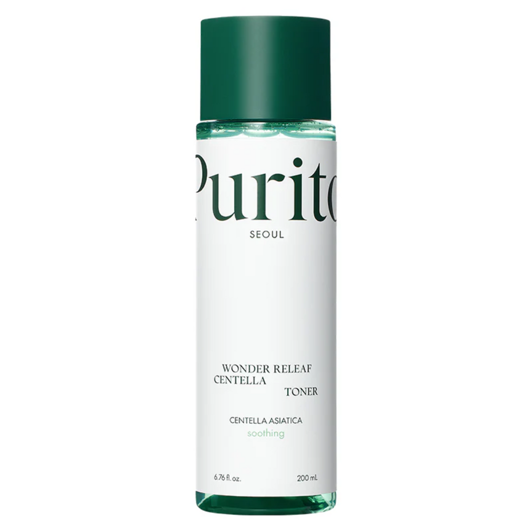 PURITO WONDER RELIEF CENTELLA TONER 200ML –  تونر وندر ريليف بالسينتيلا 200 مل
