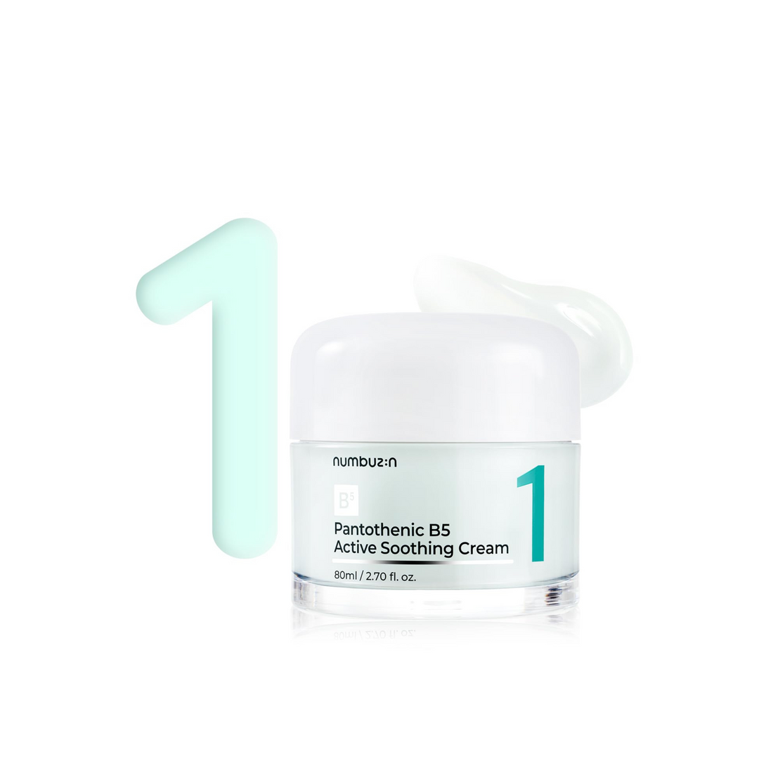 NUMBUZIN PANTOTHENIC B5 ACTIVE SOOTHING CREAM – 80ML | نمبوزين كريم مهدئ بالبانتينول – 80 مل