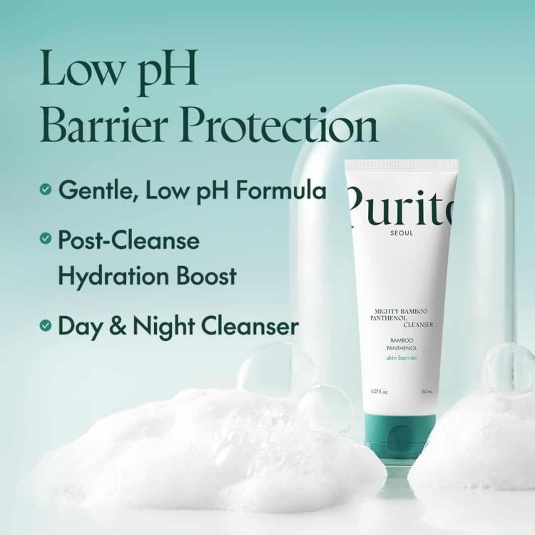 Purito Mighty Bamboo Panthenol Cleanser 150 ml منظف مايتي بامبو بانثينول من بيوريتو