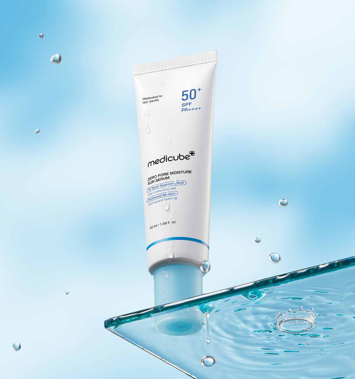 medicube Zero Pore Moisture Sun Serum 50ml سيروم واقي من الشمس من ميديكوب