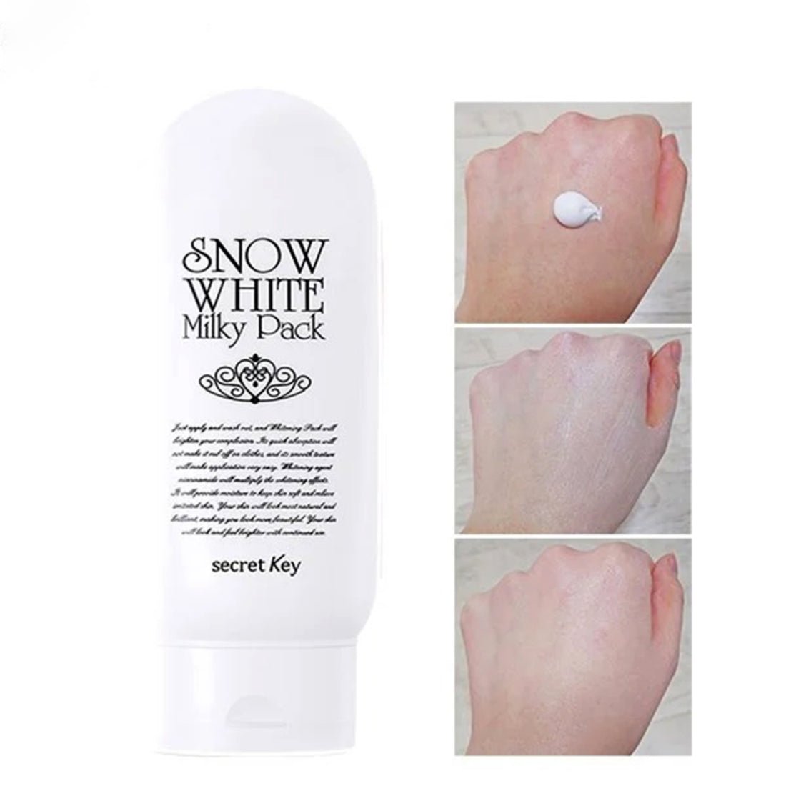 SECRET KEY Snow White Milky Pack كريم تفتيح لون البشرة
