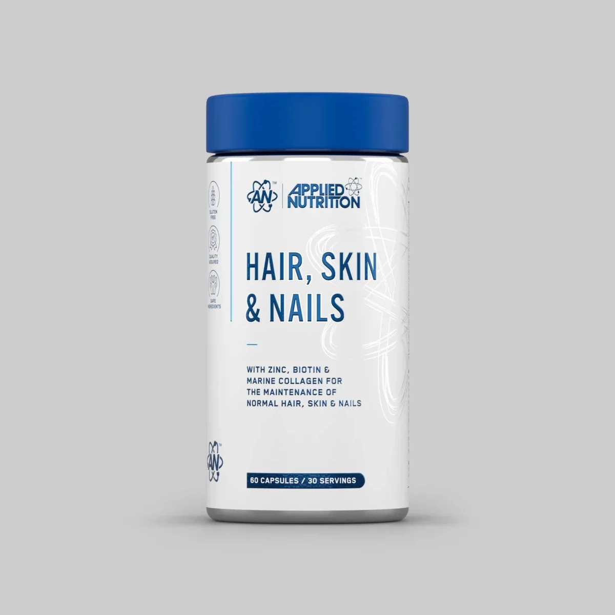 Capsules de collagène pour cheveux, peau et ongles
