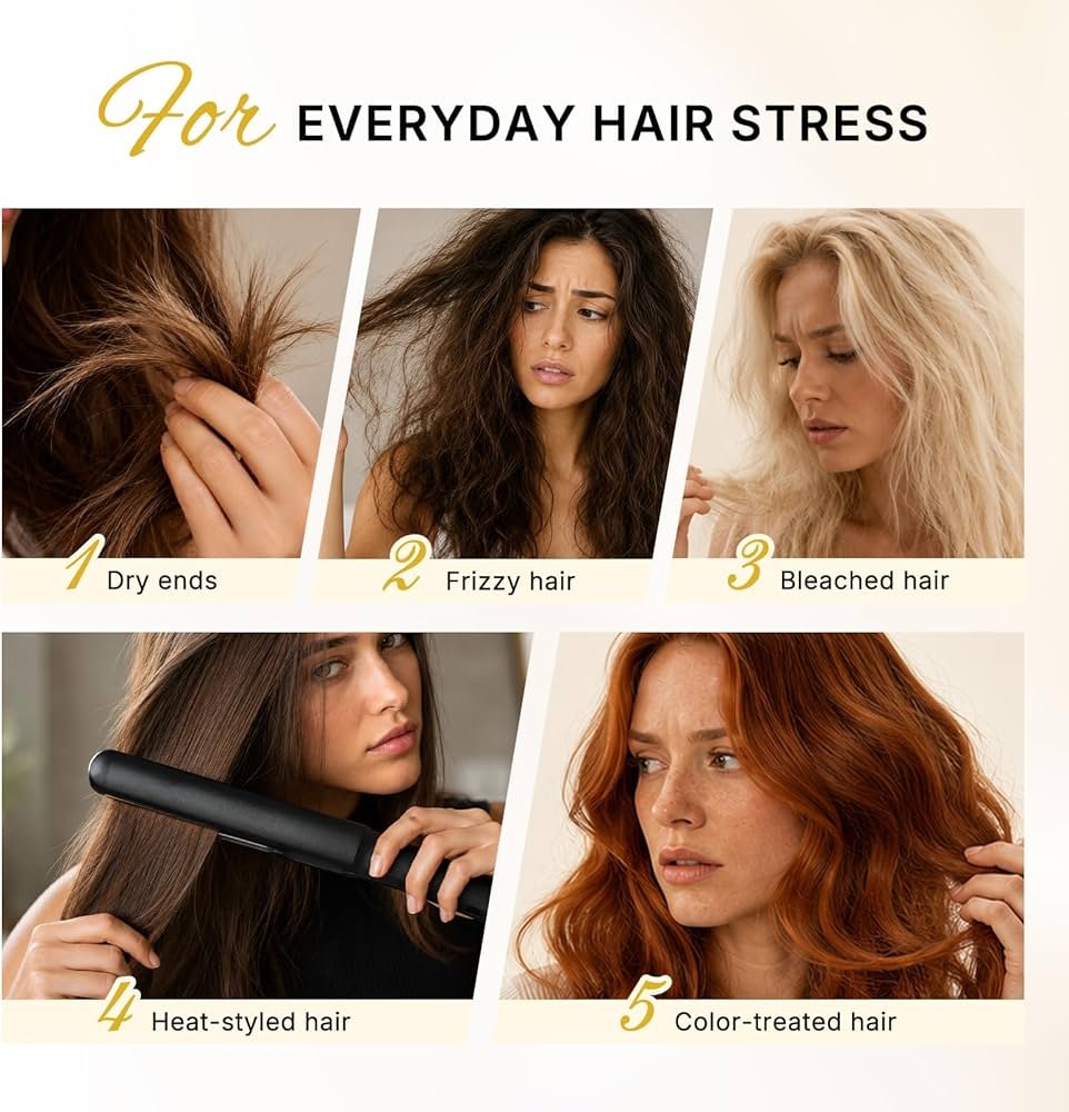Karseell Moroccan Argan Oil for Hair Healing Cold Pressed Weightless Argan Oil Hair Serum for Dry Damaged Hair 50ml
