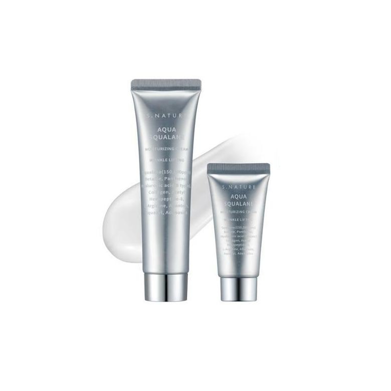 S.NATURE Aqua Squalane Moisturizing Cream 60ml Special Set