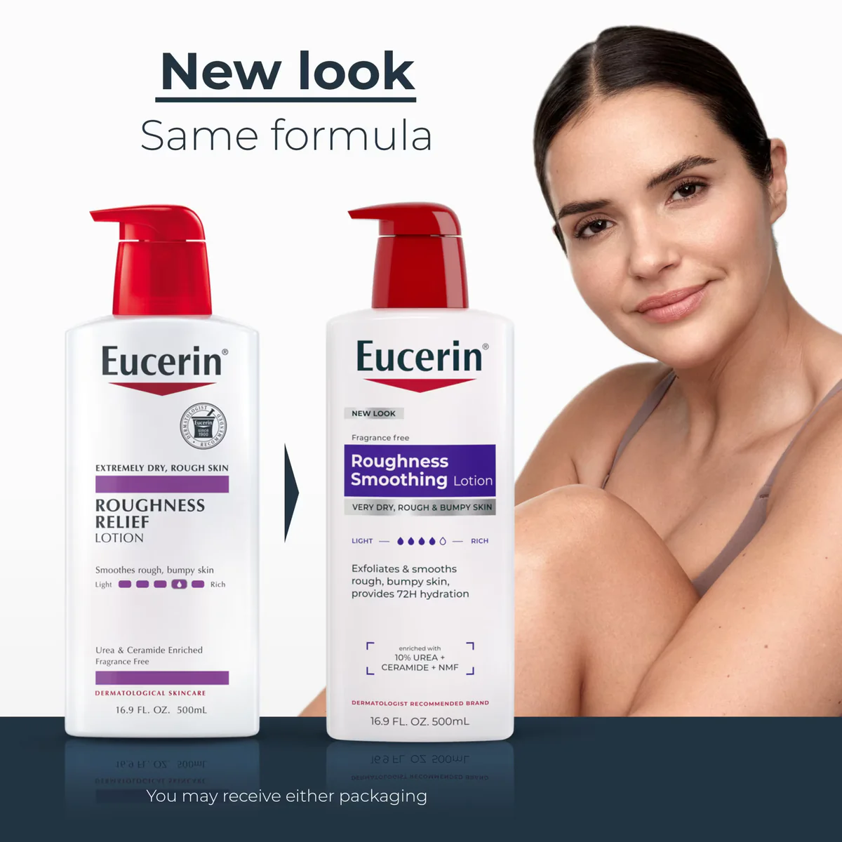 لوشن تخفيف خشونة البشرة من يوسيرين 500 مل – Eucerin, Roughness Relief Lotion 500 ml