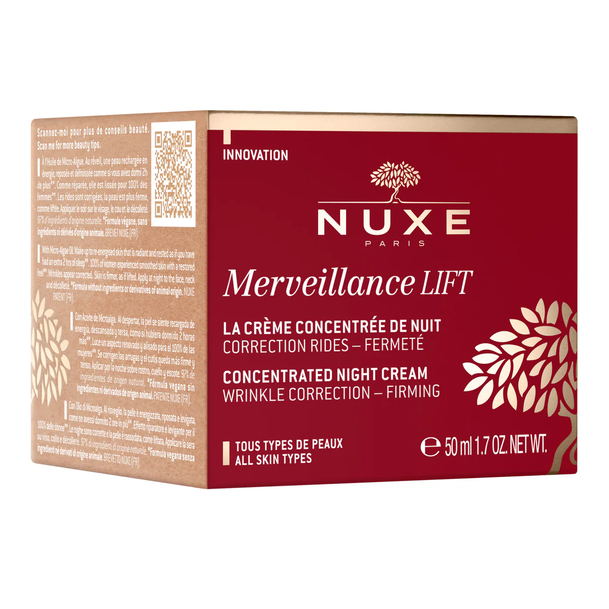 NUXE Merveillance Lift Crème Concentrée de Nuit