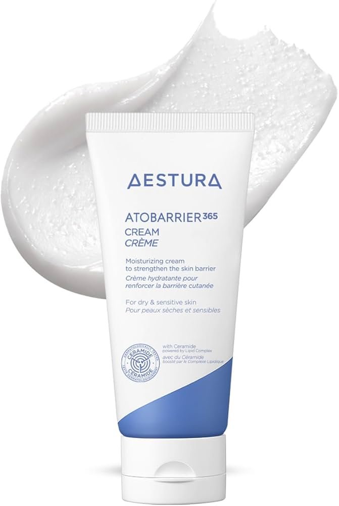 AESTURA ATOBARRIER365 CREME avec Céramide Hydratant 120 heures Hydratant à capsules visibles Complexe lipidique breveté Crème visage pour peaux sèches et sensibles Testée par des dermatologues 80mL