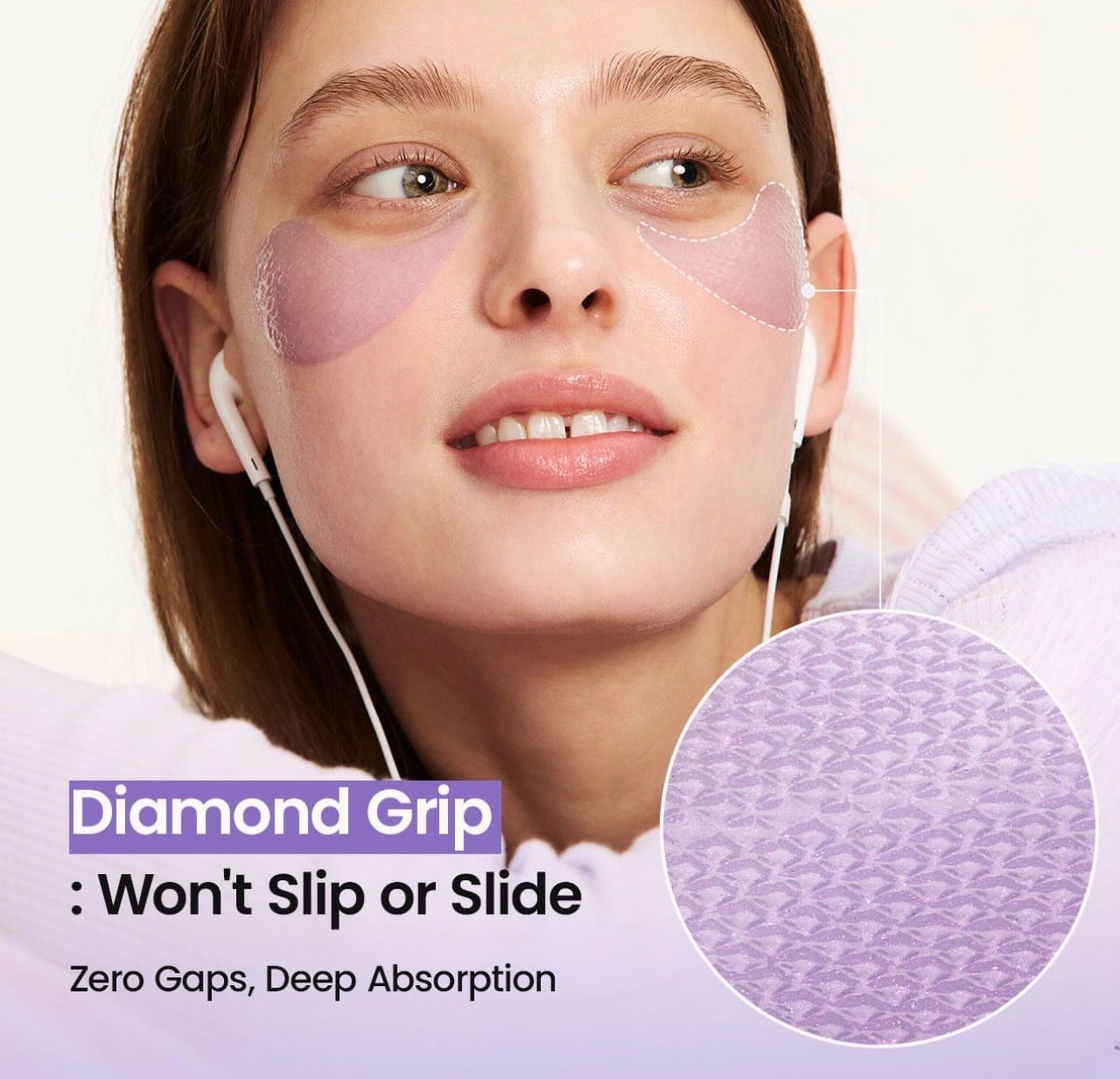 BIODANCE Caviar PDRN Eye Patches, Nourishing Under Eye Patches for Dark Circles, Depuffing Eye Mask for Puffy & Tired Eyes, Travel Essentials & Self Care Gifts for Women, Korean Skin Care (60 Count)