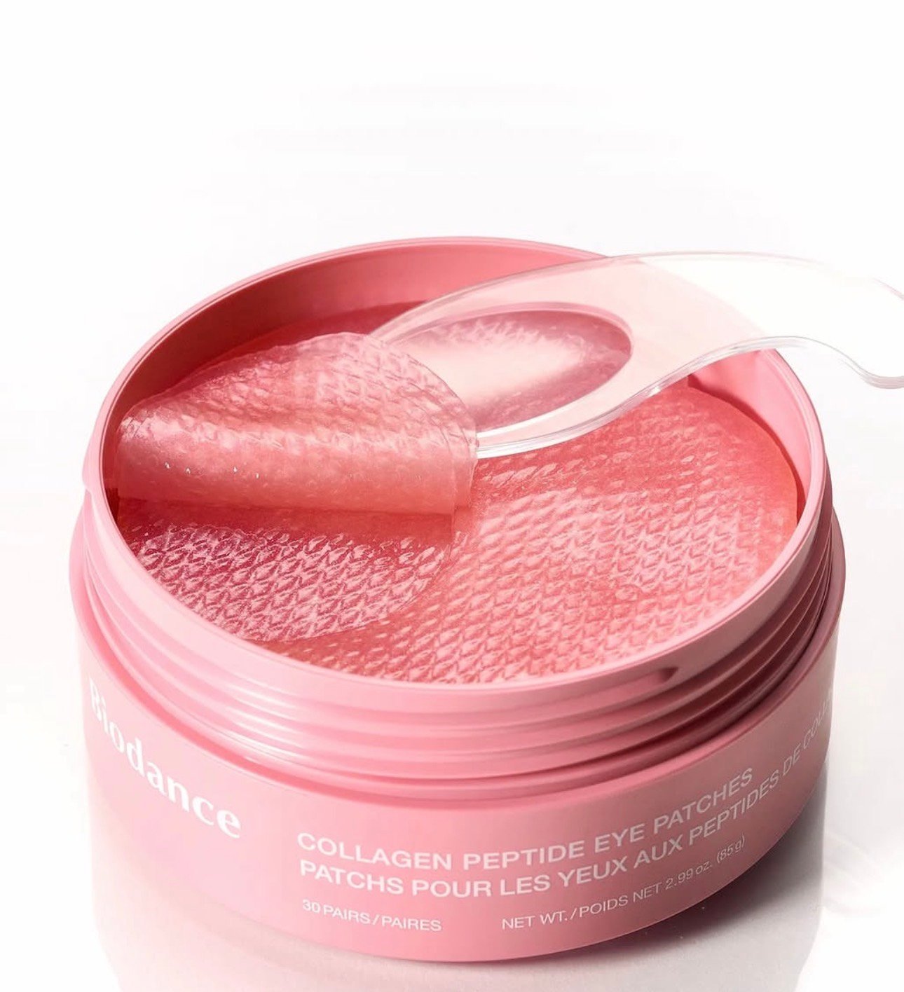 BIODANCE Collagen Peptide Eye Patches, Anti Wrinkle & Smile Line Patches for Face, Under Eye Mask for Fine Lines & Eye Bags, Travel Essentials & Self Care Gifts for Women, Korean Skin Care (60 Count)