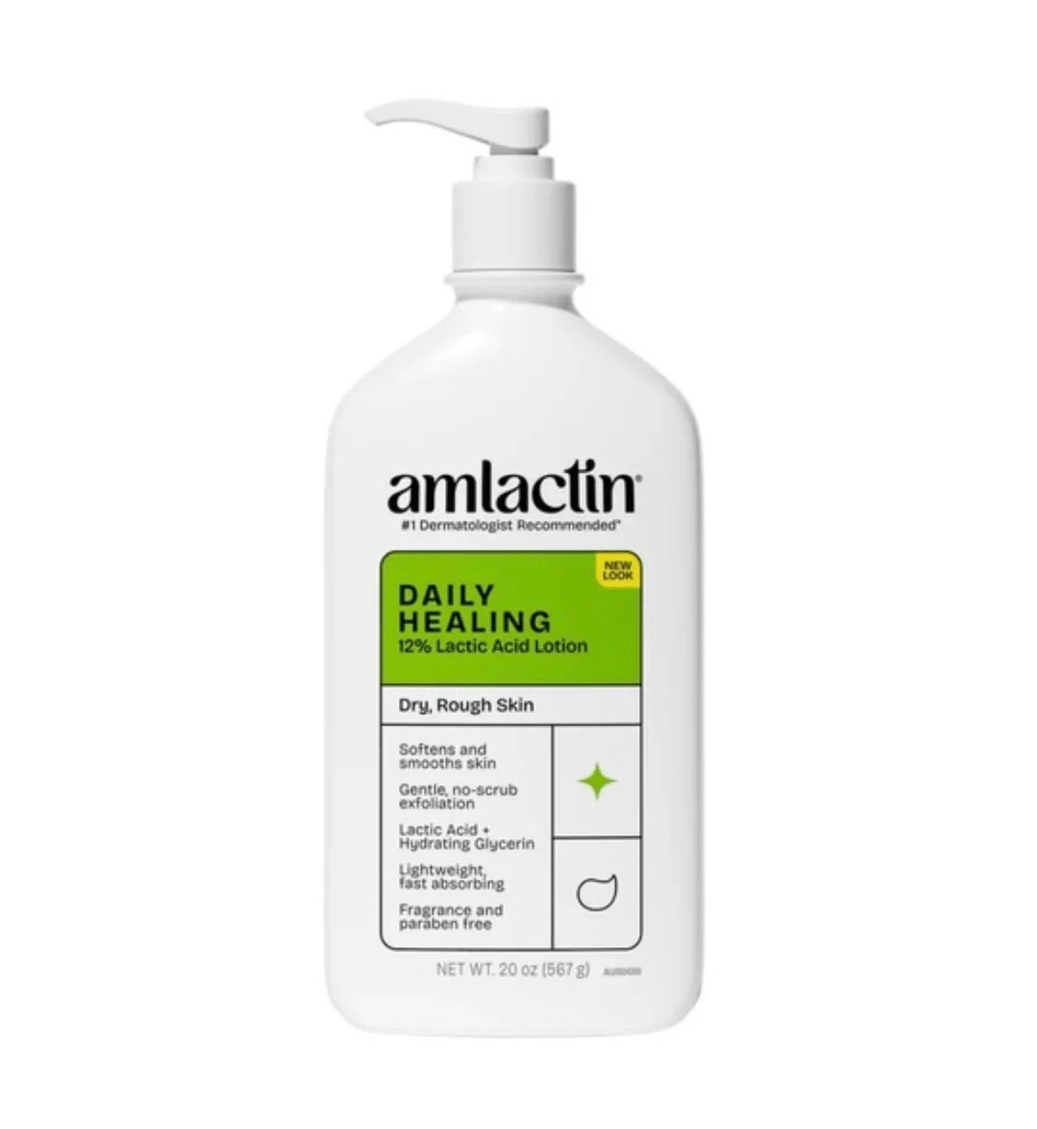 Amlactin Healing Daily Healing 12% Lactic Acid Lotion – 567g