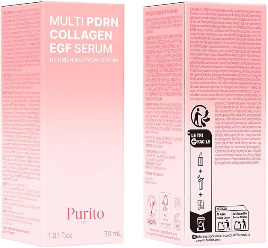 PURITO Multi PDRN Collagen EGF Serum