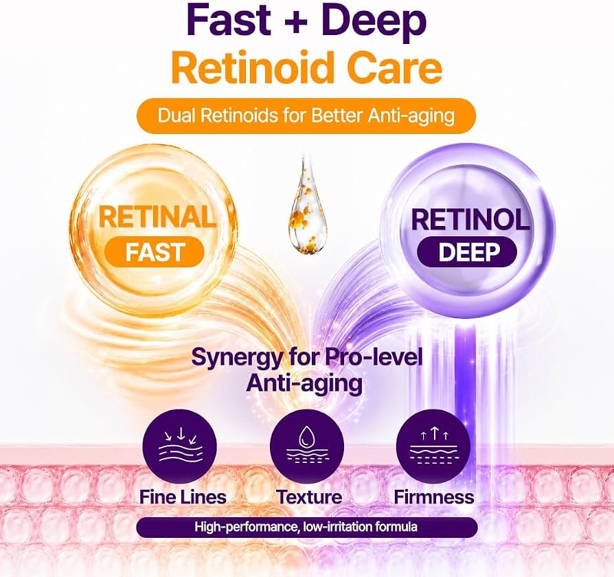 PURITO Retinol retinal 2000 nad+ serum