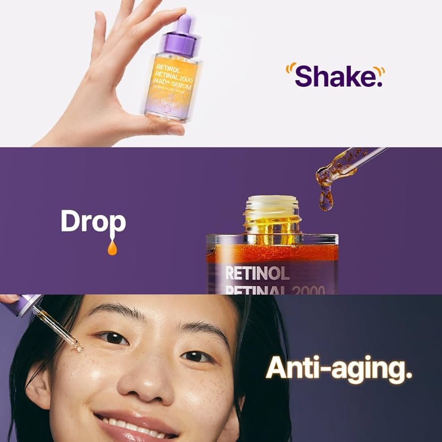 PURITO Retinol retinal 2000 nad+ serum